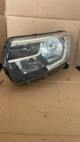 Farol Com Led Logan E Sandero 2020 2021 2022 2023 Esquerdo