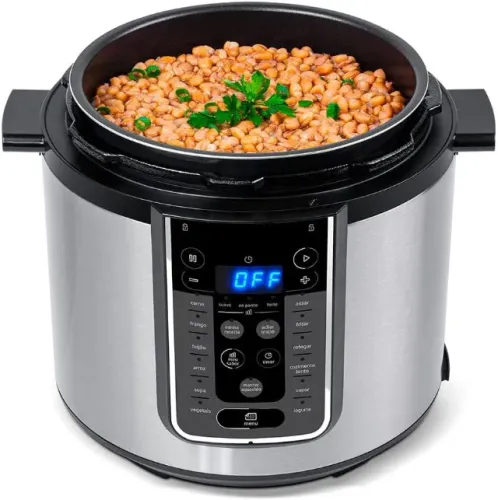 Panela de Pressão Elétrica MasterSteam 6L Midea 127V