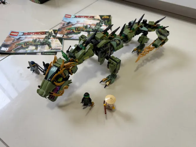 Coleção Lego Ninjago Dragão Mecânico, Aranha D?água, Submarine Flying e outros