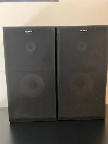 Caixas de Som Sony 6 Ohms | Par | Hi-Fi | Ótima Qualidade de Áudio