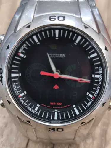 Relógio Citizen C820 Double Face