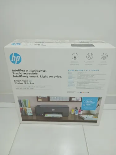 Impressora Multifuncional HP Smart Tank 581 Wi fi (nova na caixa)