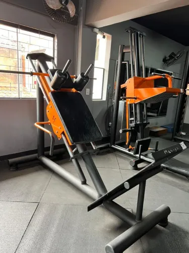 Lote de aparelhos de academia 