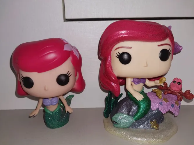 O2 Ariel de Pequena sereia Funko pop