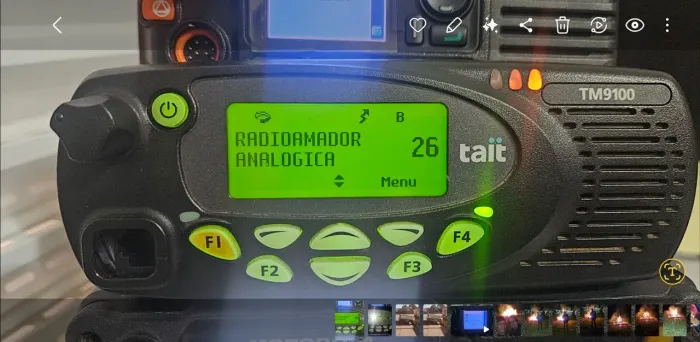 Rádio Tait TM9100 Digital FASE 1 P25 e Analógico 