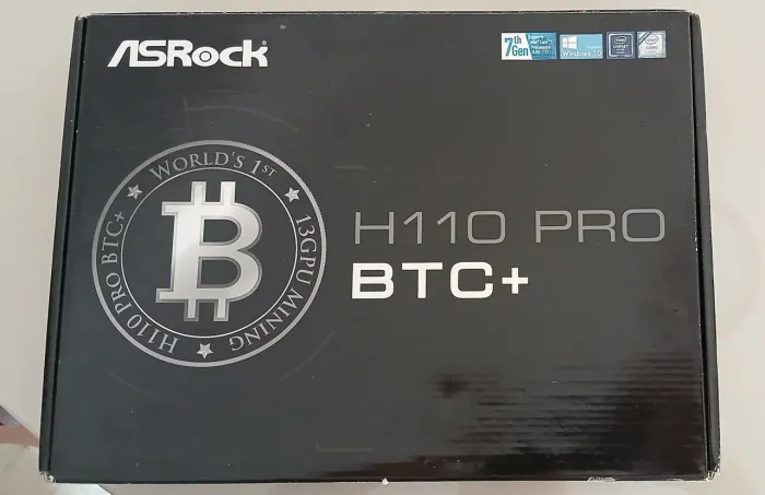 Placa Mãe ASRock H110 Pro BTC+