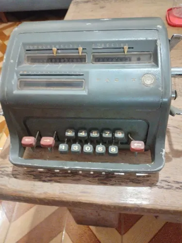 Calculadora Mecânica Facit Antiga