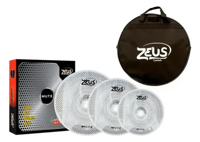 Kit de Pratos Zeus Mute SET C