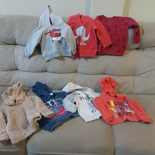 Lote de blusas para be bebês