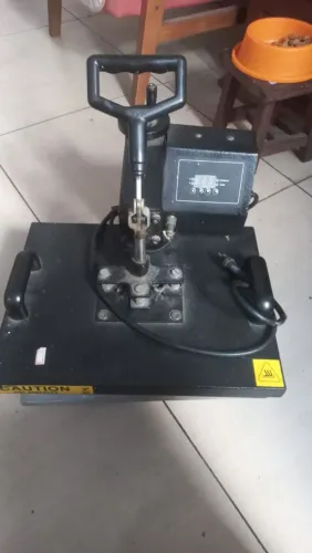 PRENSA PLANA SUBLIMAÇÃO DE CAMISA