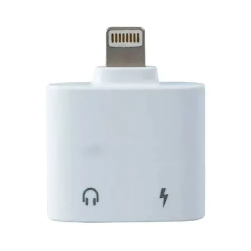 Adaptador Lightning Macho - P3 Fêmea e Lightning Fêmea