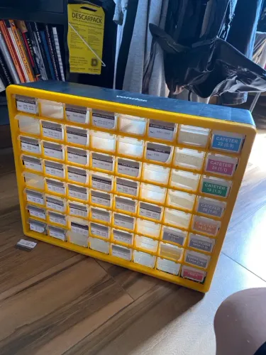 Organizador Plástico Com 64 Compartimentos Opv 310 Vonder