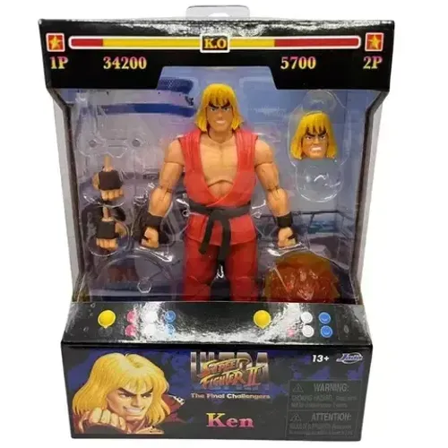 Action Figure Ken Masters Ultra Street Fighter 2