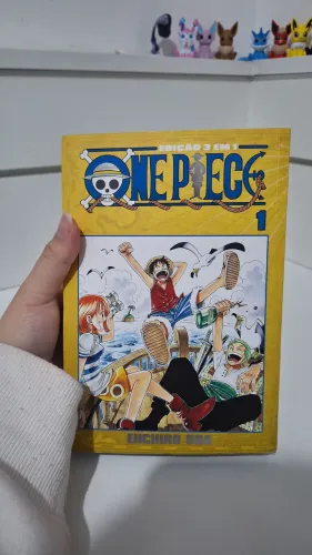Mangá one piece 3 em 1 vol 1