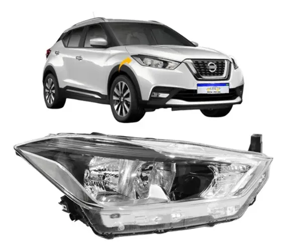 Farol Nissan Kicks 2017 2018 2019 2020 2021 Novo L.d