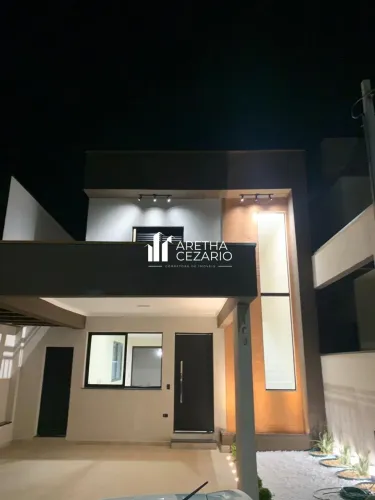 Sobrado com 03 dormitórios sendo uma suíte - 143m² - Condomínio Residencial Recanto Tropic