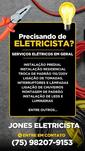 Eletricista residencial e Predial