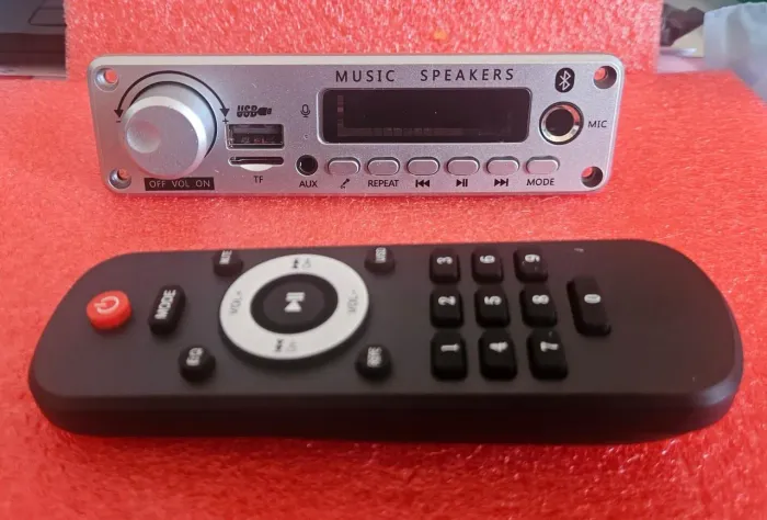 Placa decodificadora leitor mp3 Bluetooth amplificadora 200w 2x100w amplificador 24v