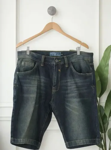 Shorts Jeans Azul Masculino - Tamanho 44