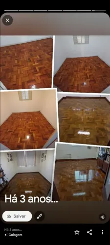 Piso de Madeira Parquet aplicadora silvestre