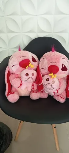 Pelúcia Sthit rosa 40 cm  novas 
