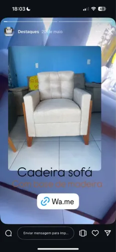 Cadeira sofá 