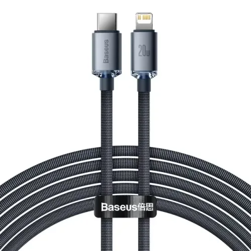Cabo Baseus Type C para Lightning preto