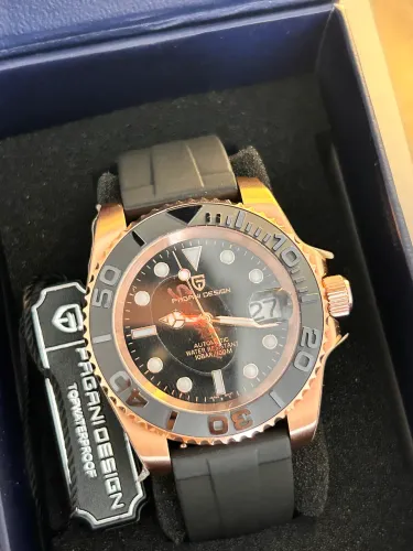 Relógio Automático Pagani Design Silicone