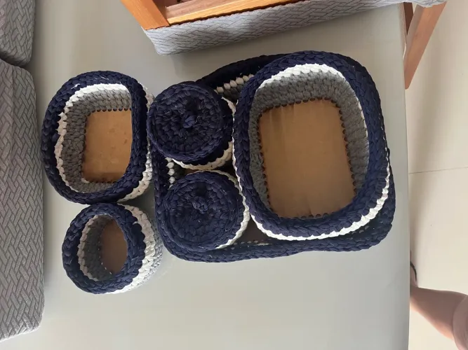 Kit higiene fio de malha bebê