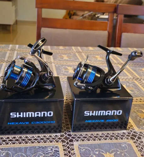 Molinete Shimano Nexave 3000HG e 2500