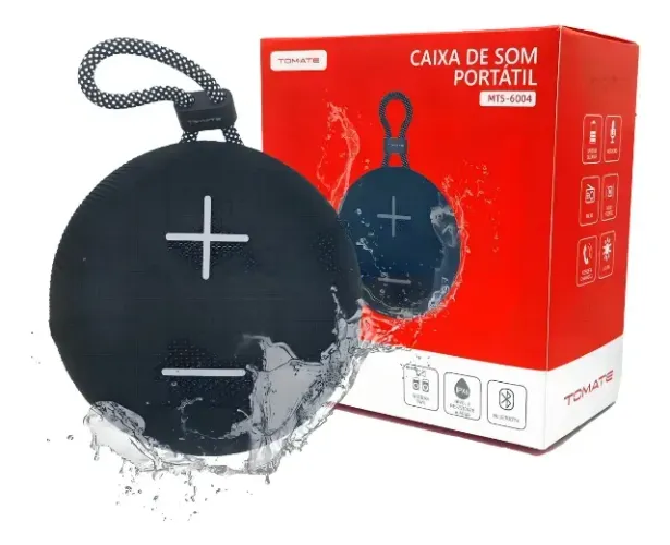 Caixa de Som Portátil Tomate MTS-6004 Bluetooth (cores) - Loja Natan Informática