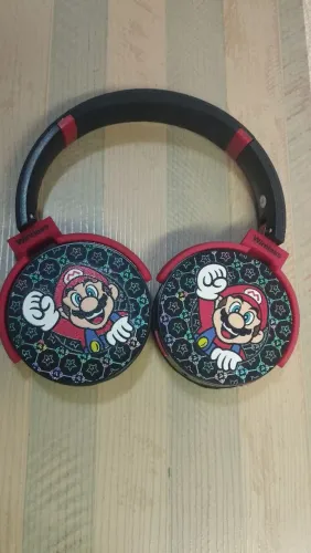 Headphone Gamer Wireless Mario - Novo R$:80 Reais
