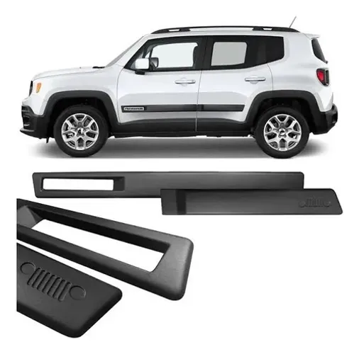 Jogo Friso Lateral Jeep Renegade 2024 Modelo Original