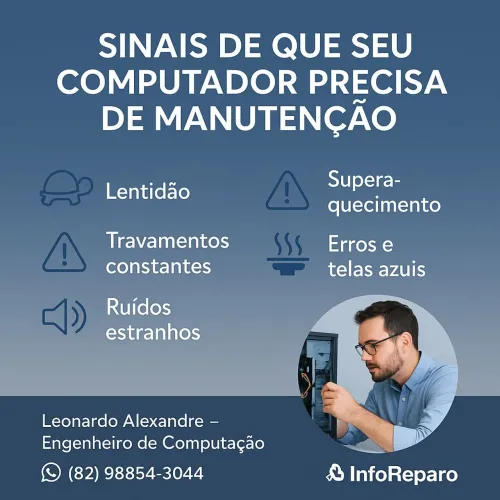 Manutenção de computadores e sistemas