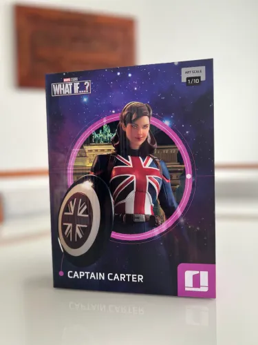 Estátua Capitã Carter - What If...? - Art Scale 1/10 - Iron Studios