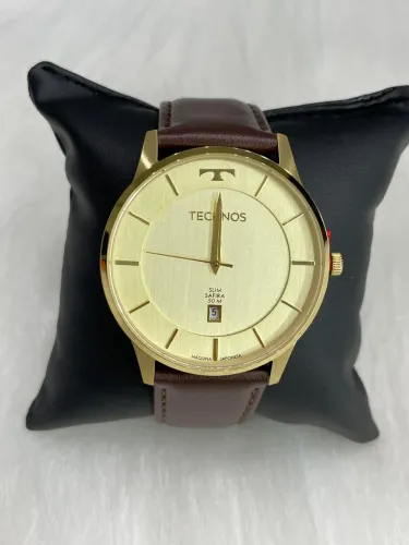 Relógio Technos Social Casual com Pulseira de Couro