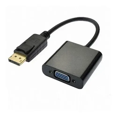Cabo Adaptador Conversor Vídeo Displayport Para Vga 