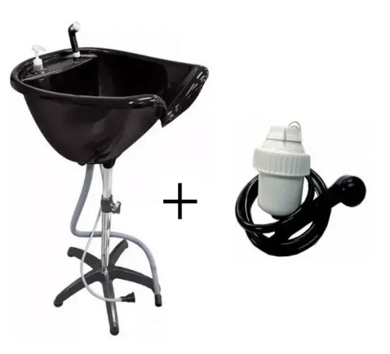 Lavatório Portátil Móvel com Aquecedor de Água 110V ou 220V com Ducha