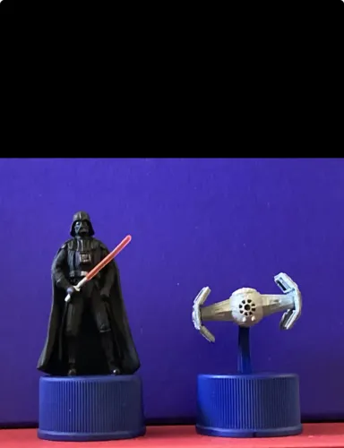 Darth Vader e TIE Fighter - Star Wars - Pepsi Miniaturas