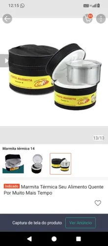 Marmita inox