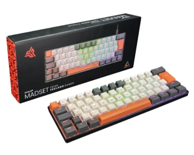Teclado Gamer Knup KP-TE125 60% Com Iluminação Rgb