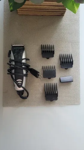 Kit Completo para Barbeiros Iniciantes - Máquina de cortar cabelo, gola higiênica