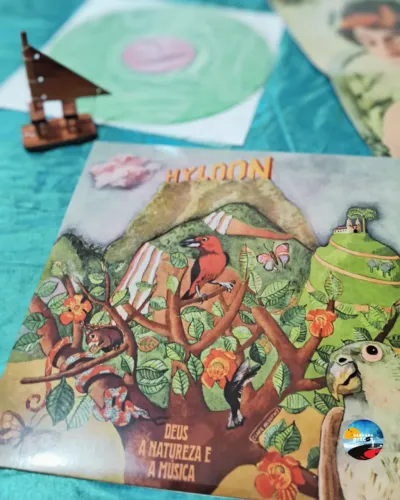 Vinil LP Hyldon - Deus A Natureza E A Música (NOVO/Lacrado - Repress Universal music)