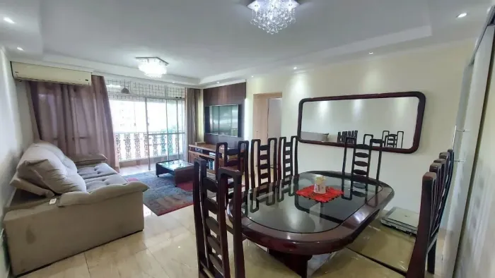 Apartamento de 3 quartos à venda no Campo Grande em Santos/SP