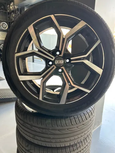 Rodas BBS com pneus Green Max - Aro 17 4x100