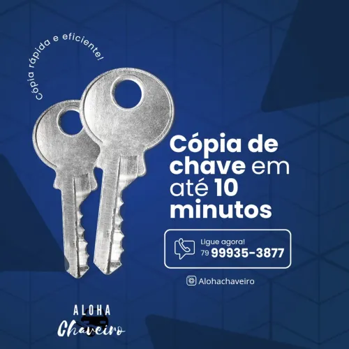 CHAVEIRO 24 HORAS! ABERTURA DE PORTAS, CONFECÇÃO DE CHAVE PERDIDA!