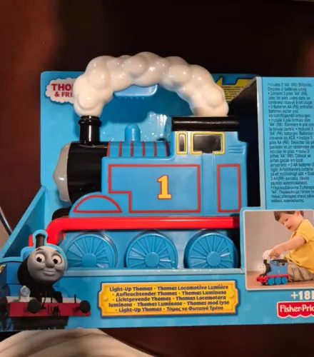 Locomotiva Thomas e seus amigos- Lanterna com som