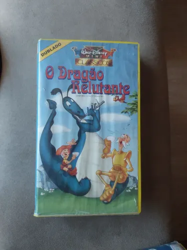 O Dragao Relutante - vhs