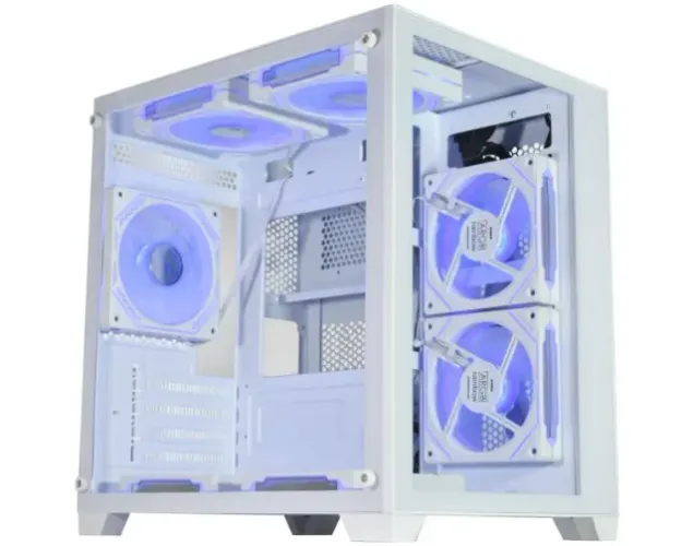 Gabinete AQUÁRIO MICRO WHITE IV CG-W415 - ENTREGA GRATIS E GARANTIA DE 1 ANO EM ATÉ 12X