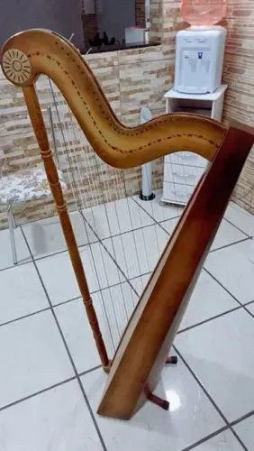 Harpa Paraguaia 36 Cordas Artesanal Iniciante e Estudos